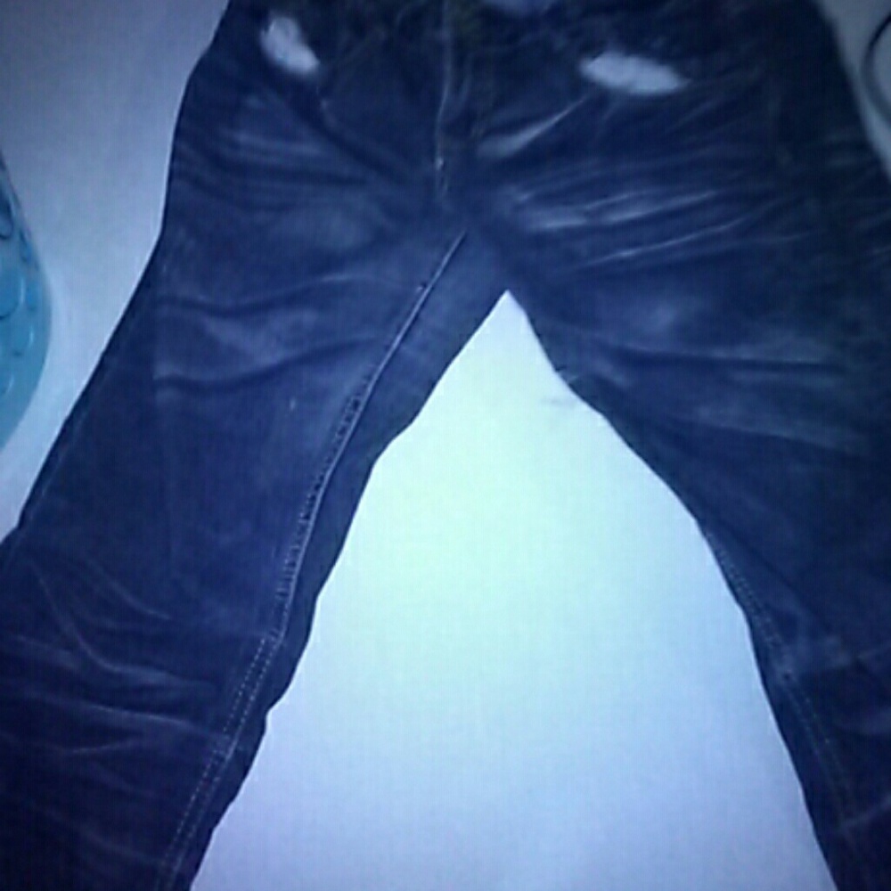 Little girls blue jeans